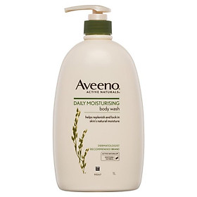 Aveeno Active Naturals Daily Moisturising Body Wash 1 Litre