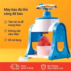 Mua Máy Xay Đá  Máy Bào Đá Bằng Tay Siêu Min Tiện Lợi Máy bào đá tuyết Cho Bé Và Cho Cả Nhà Hàng Chính Hãng