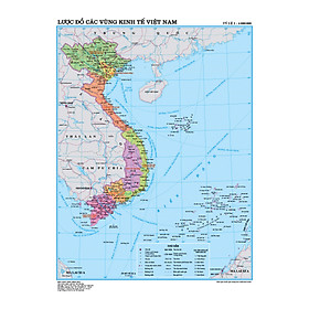 Combo Lược đồ Việt Nam và Thế giới khổ A3 (30x42cm)