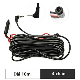 Mua Dây nguồn 10m kết nối camera hành trình và camera lùi  jack 2.5mm  4 chân