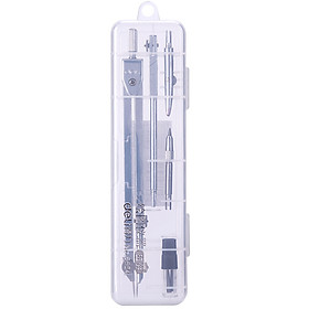 (Deli) 8603 metal drawing compass set (dome duck mouth head lead head lead)