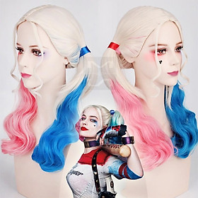  Harley Quinn cosplay wig
