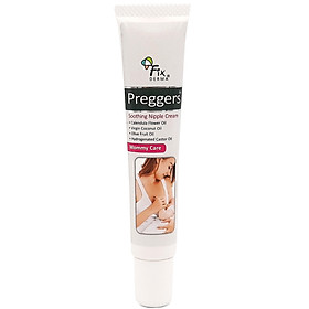 Kem dưỡng ẩm, làm dịu mềm da núm vú Fixderma Preggers Soothing Nipple