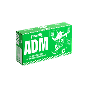 48 HỘP SỮA DINH DƯỠNG VINAMILK ADM GOLD CÓ ĐƯỜNG - LỐC 4 HỘP X 110ML