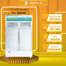 Mua TỦ MÁT SANAKY 900 LÍT VH-1009HP ĐỒNG (R134A)  (HÀNG CHÍNH HÃNG) (CHỈ GIAO HCM)