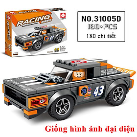 Bộ đồ chơi xếp hình xe đua ô tô KAVY model 31003 và 31005 hơn 160 chi tiết sáng tạo độc đáo