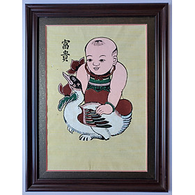 TRANH DÂN GIAN ĐÔNG HỒ -TÍCH CỔ ( Khổ 48*63cm)