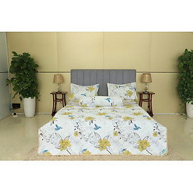 Chăn chần gòn Hometex cotton in hoa văn