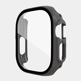 Ốp Case PC Mặt Kính Cường Lực chống va đập cho Apple Watch Ultra 1/2 49mm