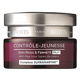 Kem Dưỡng Đêm Giảm Nhăn Chống Lão Hóa Chảy Sệ Kiotis Soin Rides & Fermete Nuit (50ml)