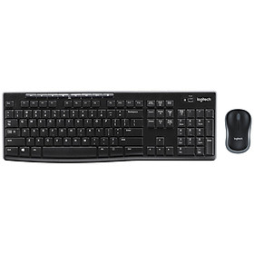 Bộ bàn phím chuột không dây Logitech MK270R USB-Wireless - Hàng Chính Hãng