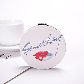 Gương tròn mini cầm tay gấp gọn tinh tế (gương 2 mặt, có mặt phóng to)