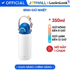 Mua Bình giữ nhiệt Lock&Lock DIY Strap Tumbler 350ml LHC3283 - Hàng chính hãng  hoạ tiết dễ thương  đựng nước cho bé - JoyMall