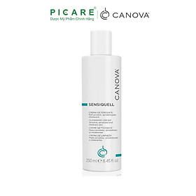 Sữa Rửa Mặt Dạng Kem Dành Cho Da Nhạy Cảm Canova Sensiquell Cleansing Cream 250ml