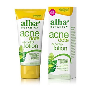 Kem kiểm soát dầu cho da mụn ALBA BOTANICA ACNEDOTE OIL CONTROL LOTION