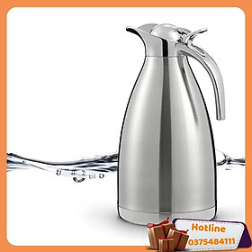 Bình Inox 2L Đựng Nước Giữ Nhiệt , Bình Giữ Nhiệt Có Quai. - Hàng Loại 1