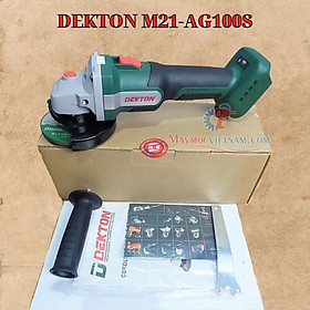 Mua Máy Mài Góc Pin Dekton M21-AG100S - Sử Dụng Chân Pin Makita Phổ Thông Tiện Lợi (Không Pin Và Sạc)