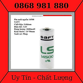 Mua Pin nuôi nguồn PLC Saft LS14500 Lithium 3.6V