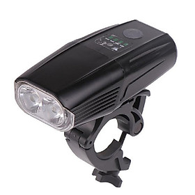 Đèn LED Xe Đạp Siêu Sáng 2 Pha | Đèn HYD5503 Pin Lithium 5200 mah | Sạc USB Chống NướcTuyệt Đối, Cảm Ứng Ánh Sáng Tự Bật Đèn Khi Trời Tối | Độ Sáng 1000 Lumen Gấp 3 Lần Đèn LED Bình Thường | Có thể sáng tối đa 8 Giờ