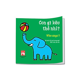 Sách vải lật giở SONG NGỮ ANH - VIỆT: Con gì kêu thế nhỉ?