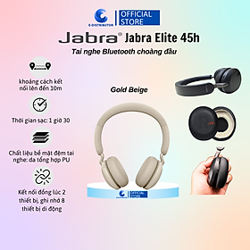 Mua Tai nghe Bluetooth choàng đầu Jabra Elite 45h philips - Hàng Chính Hãng - Bảo Hành 12 Tháng