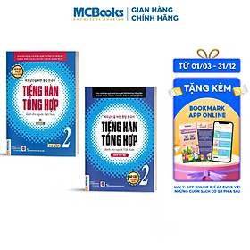 Ảnh bìa Combo Tiếng Hàn Tổng Hợp Sơ Cấp 2 Dành Cho Người Việt Nam Bản In Màu - Học Kèm App