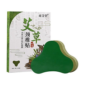 Hộp 12 Miếng Cao Dán Ngải Cứu AICAO JingZhuiitie Giảm Đau Cổ Vai Gáy