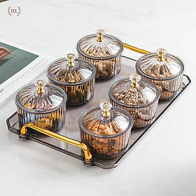 Mua Khay Mứt Tết 2023 | Khay đựng bánh kẹo mứt tết Home Luxury Decor Chất liệu Mica Cao Cấp - Xuất xứ Đài Loan
