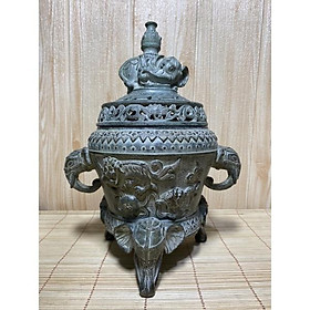 Mua xông trầm bằng đồng