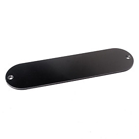 Unfinished Guitar Replacement Control Plate for  Style Electric Guitar Accessory Black