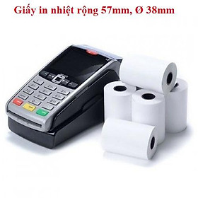 Mua Giấy in nhiệt K57x38mm (Giấy in hoá đơn)