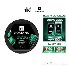 Keo vuốt tóc nam ROMANO 150gr  gel vuốt tóc nam Classic Deluxe Styling  Glue  MixASale
