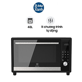 Lò Nướng ElecTrolux EOT40DBD - Dung tích 40L - 5 mức công suất - Hàng Chính Hãng 