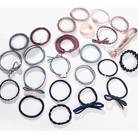 Sét túi 24 dây buộc tóc cao cấp xuất Nhật HD20