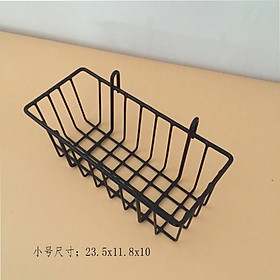 Mua Giỏ lưới đựng đồ  giỏ sắt treo tấm lưới để đồ đa năng trang trí nhà cửa