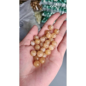 170 Hạt sâu chuỗi nhựa giả đá làm vòng tay, handmade, màn cửa 10mm gói 100gram