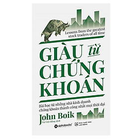 Sách - Giàu từ chứng khoán