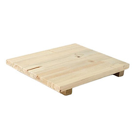 Unfinished Wood Clay Pottery Sculpture Tool Workbench Pressure Plate DIY Polymer Clay Acrylic Sheet Backing Board for Shaping Sculpting Tools