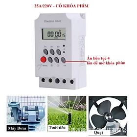 Mua HẸN GIỜ TỰ ĐỘNG BẬT TẮT CÁC THIẾT BỊ ĐIỆN GIA ĐÌNH NHƯ MÁY BƠM BÓNG ĐÈN THUẬN TIỆN