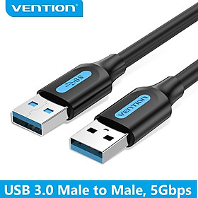 Cáp USB 3.0 dài 1,5m - 3m 2 đầu đực Vention - Hàng chính hãng