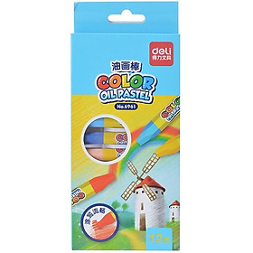 Bút Sáp12 Màu 6961 Deli