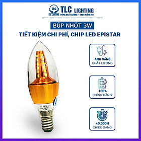 Đèn LED Búp Nhót 3W TLC Lighting - Ánh sáng Trắng/Vàng/3màu - Hàng chính hãng