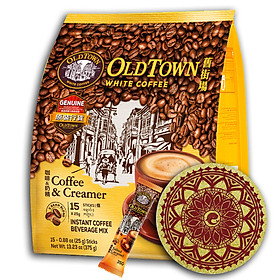 Cà phê trắng hòa tan 2 trong 1 Oldtown White Coffee Coffee & Creamer - Cà phê và Kem
