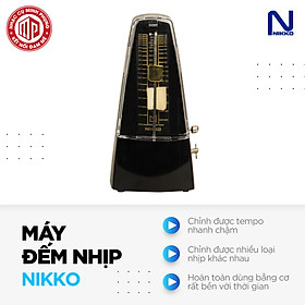Mua Máy đếm nhịp cao cấp Metronome Nikko - Màu đen - Hàng chính hãng