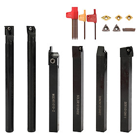 Bộ Đao Máy Tiện Bằng Hợp Kim Cứng (10mm) (Bộ 6 Cái)