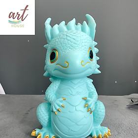 Mua Ống Tiết Kiệm Heo Đất Hoạt Hình Rồng 3 Màu Size Lớn_Art House