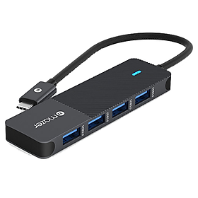 Cổng Chuyển Đổi Mazer USB-C Multimedia Pro Hub 4-in-1 (20cm)-HÀNG CHÍNH HÃNG