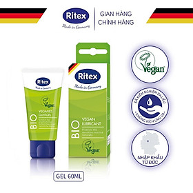 GEL BÔI TRƠN GỐC THỰC VẬT THUẦN CHAY RITEX BIO CAO CẤP - TUÝP 50 ML