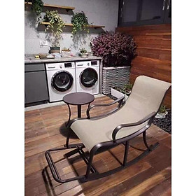 Mua Bộ bàn ghế thư giãn nhôm( ghế bập bênh  ghế thư giãn  bàn ghế ngoài trơi)