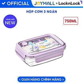 Mua Hộp Cơm 3 Ngăn LocknLock 750ml LCB501 Và 1L LCB502  Hàng Chính Hãng  Thân Nhựa PCTG - JoyMall